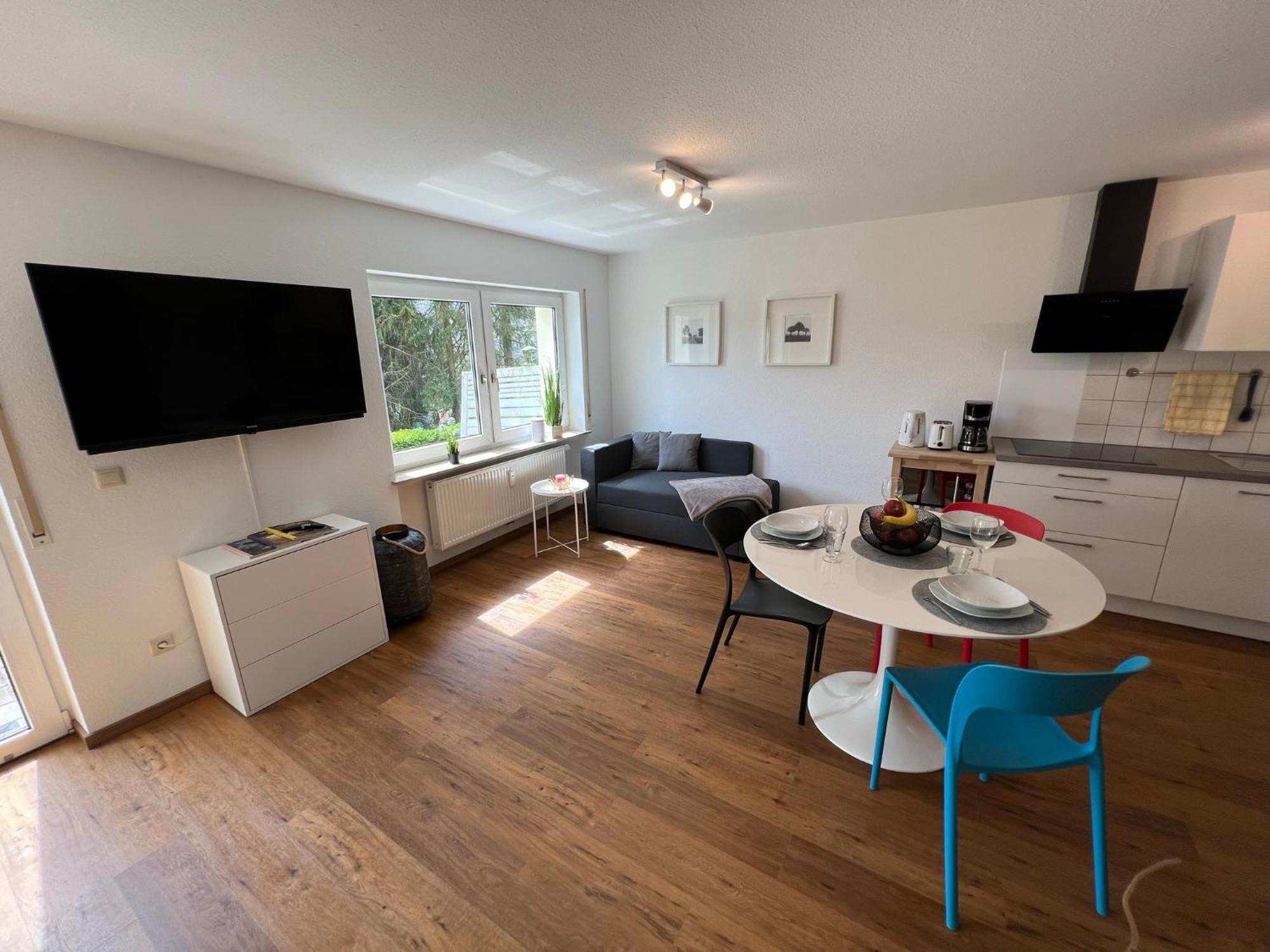 Schoene Ferienwohnung In シュトックアッハ エクステリア 写真