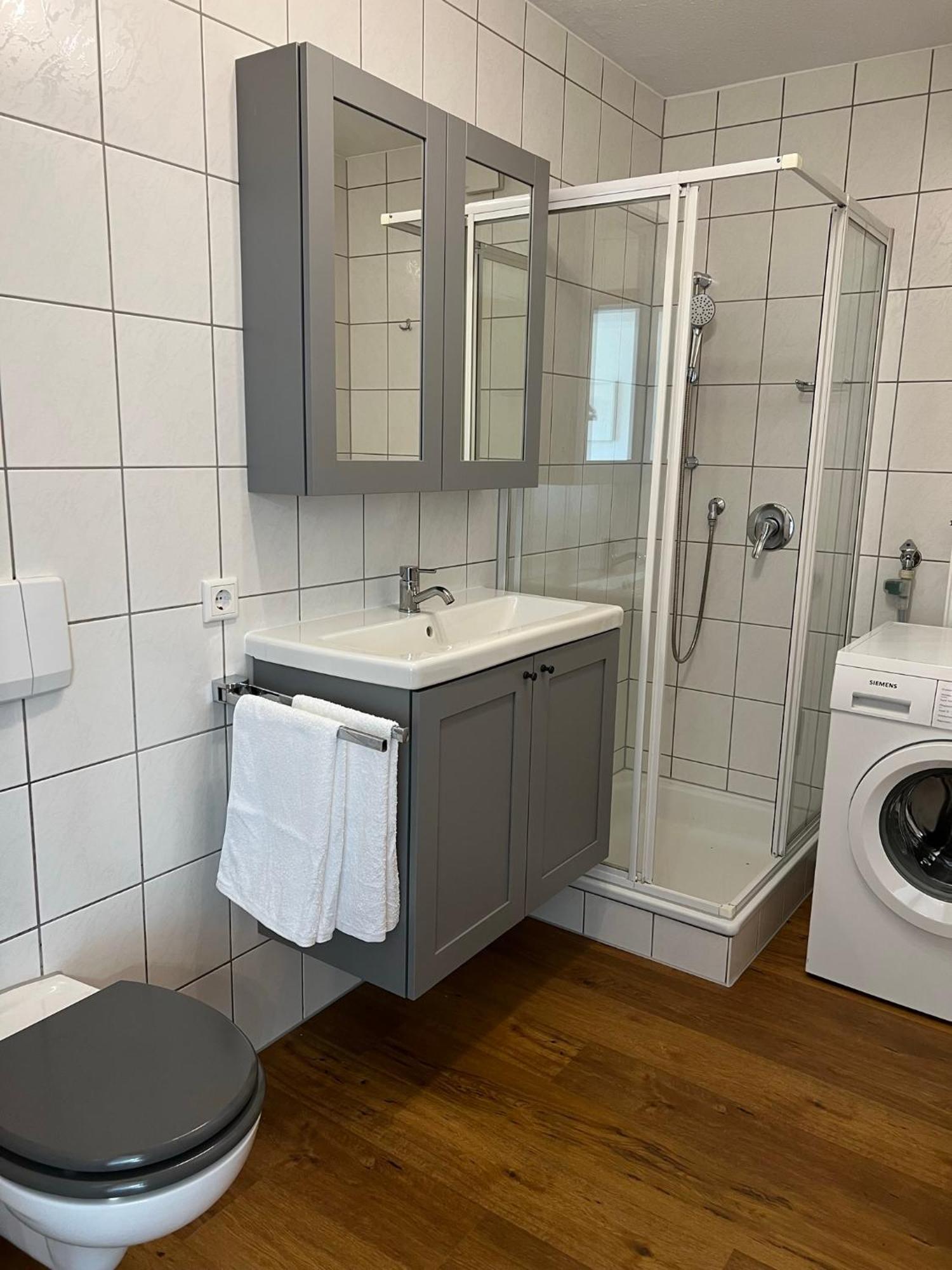 Schoene Ferienwohnung In シュトックアッハ エクステリア 写真